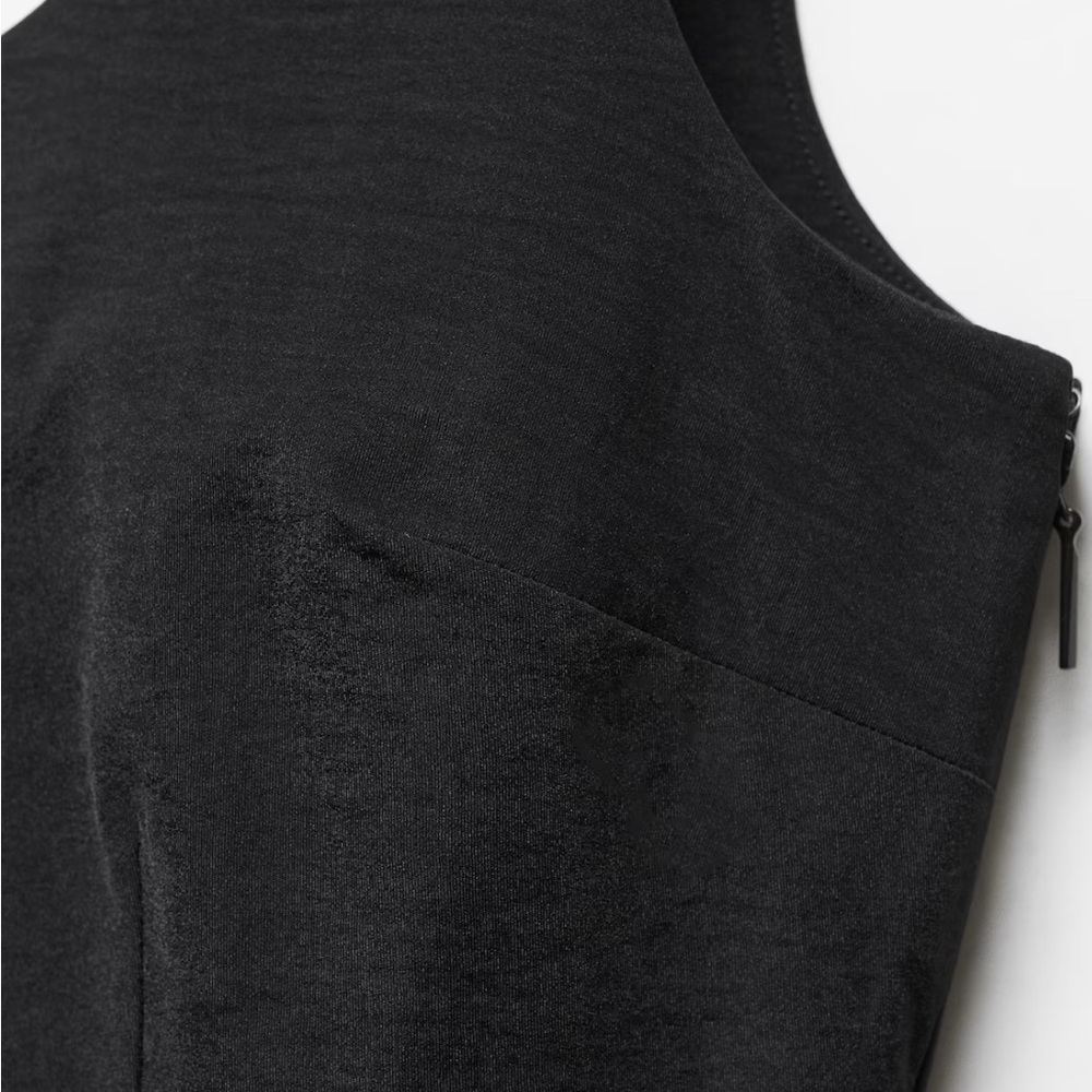 Mango Black Sleeveless Dress - Picture 3 of 8